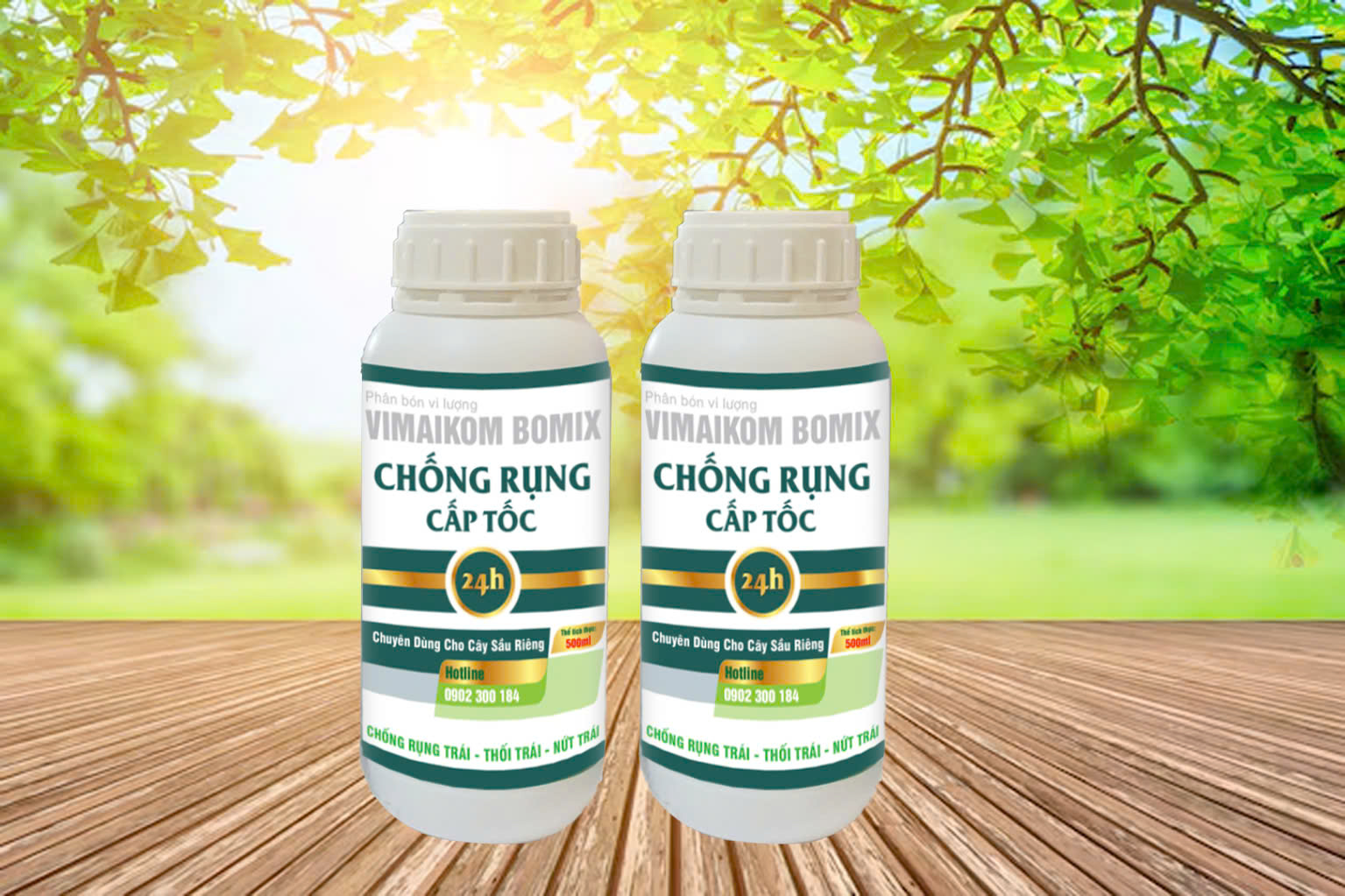 VINAKOM BOMIX - chống Tháo khớp buông lóng ở cây sầu riêng